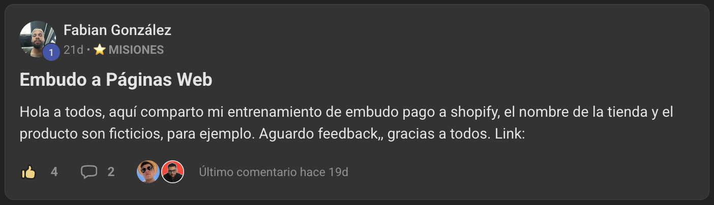 Comunidad T2E